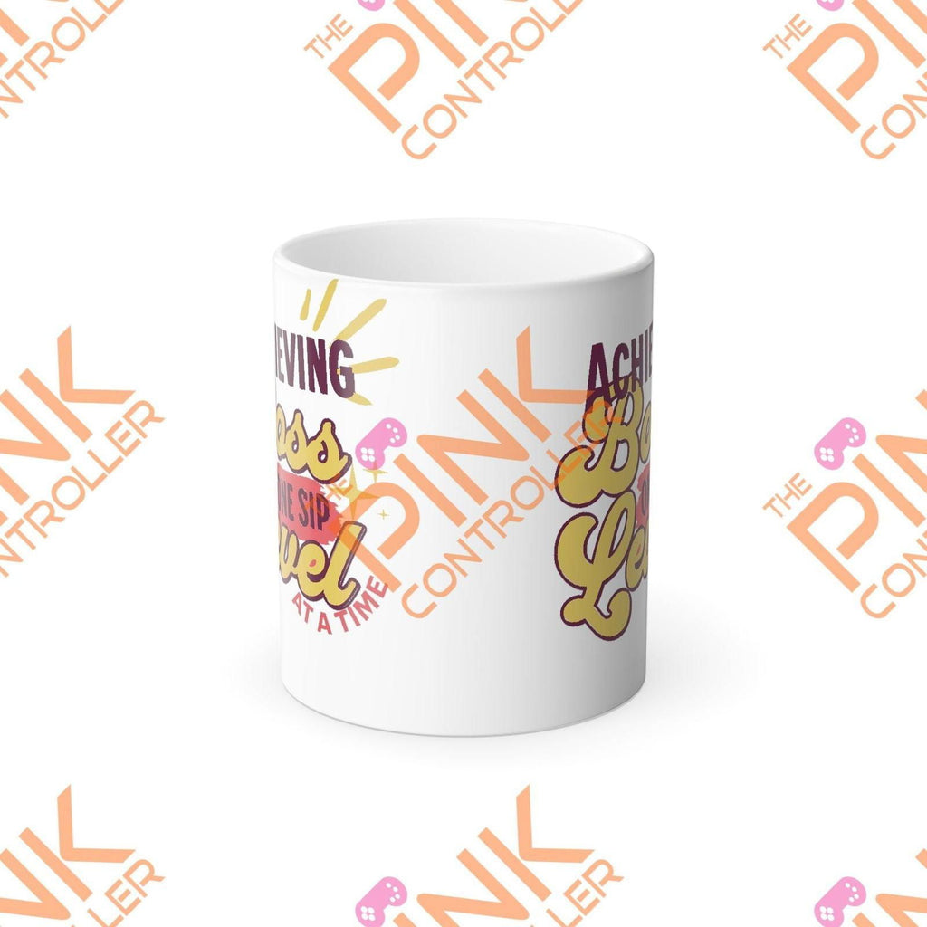 Boss Level Morphing Mug-11oz - The Pink Controller 