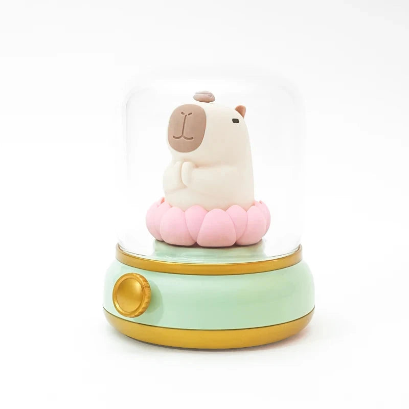 Capybara Camp Night Light - The Pink Controller 