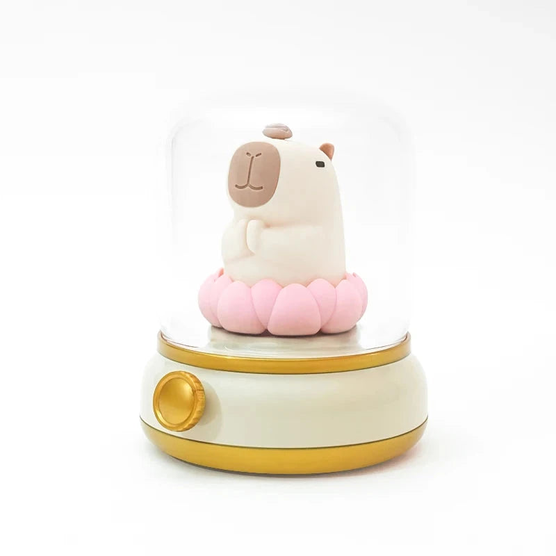 Capybara Camp Night Light - The Pink Controller 