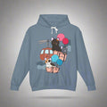 Cat Distribution Express Hoodie - The Pink Controller - The Pink Controller 