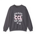 Cat Lady Sweatshirt - Childless Cat Design - The Pink Controller 