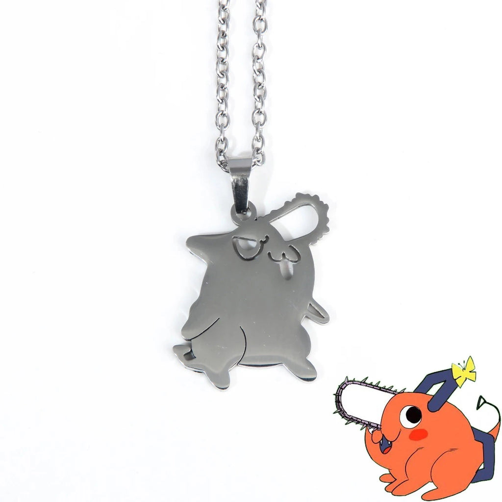 Chainsaw Man Necklace - The Pink Controller 