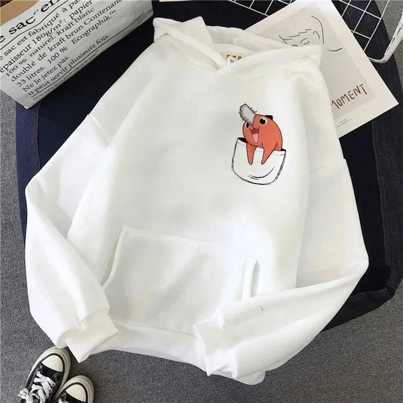 Chainsaw Man and Assorted Hoodie - The Pink Controller 