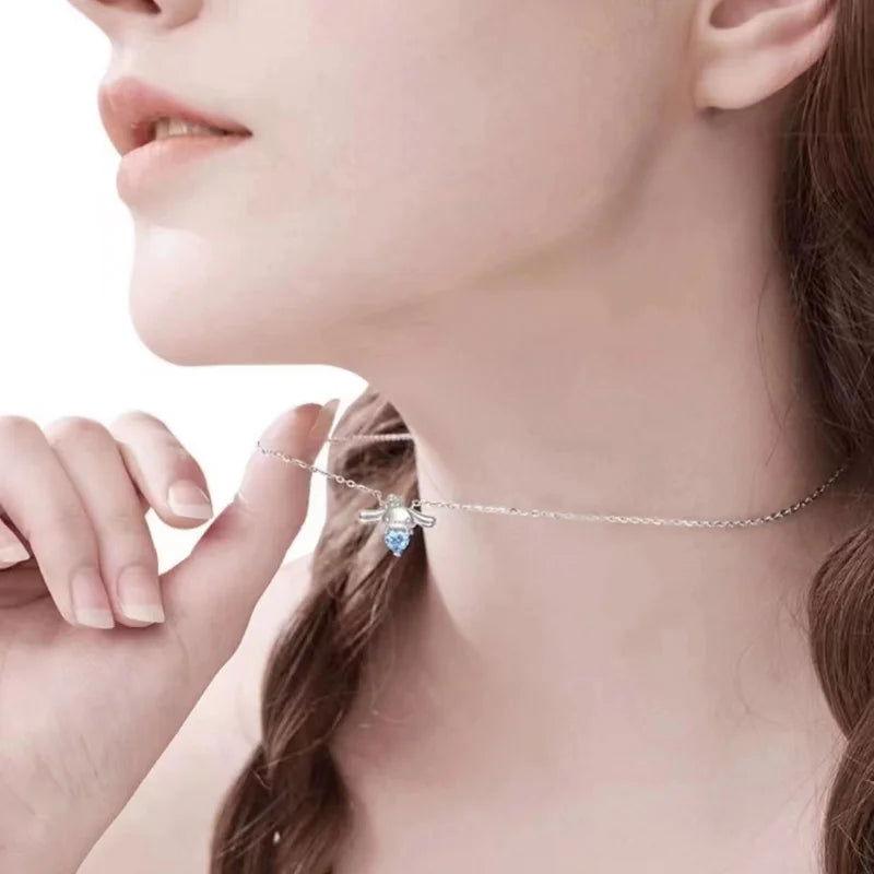 Cinnamoroll Necklace - The Pink Controller 
