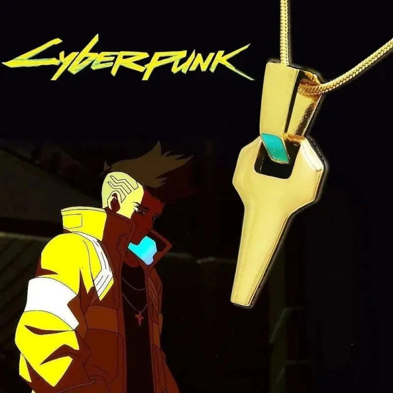 Cyberpunk Pendant Necklace - The Pink Controller 