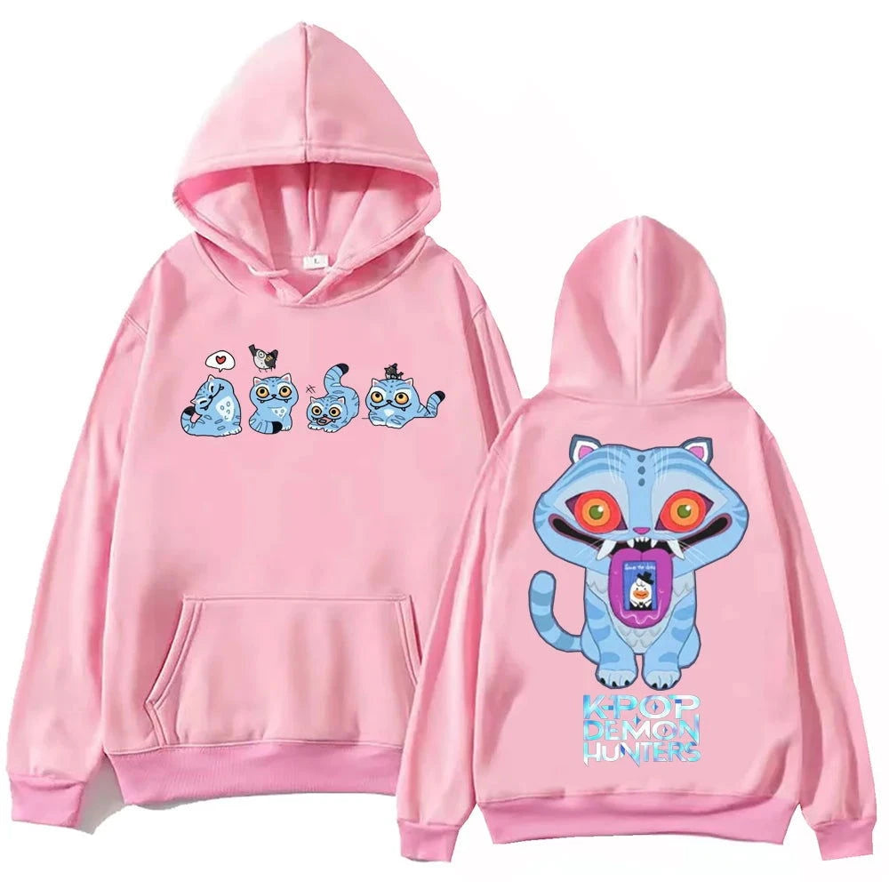 Demon Hunter Tiger Hoodie - The Pink Controller 