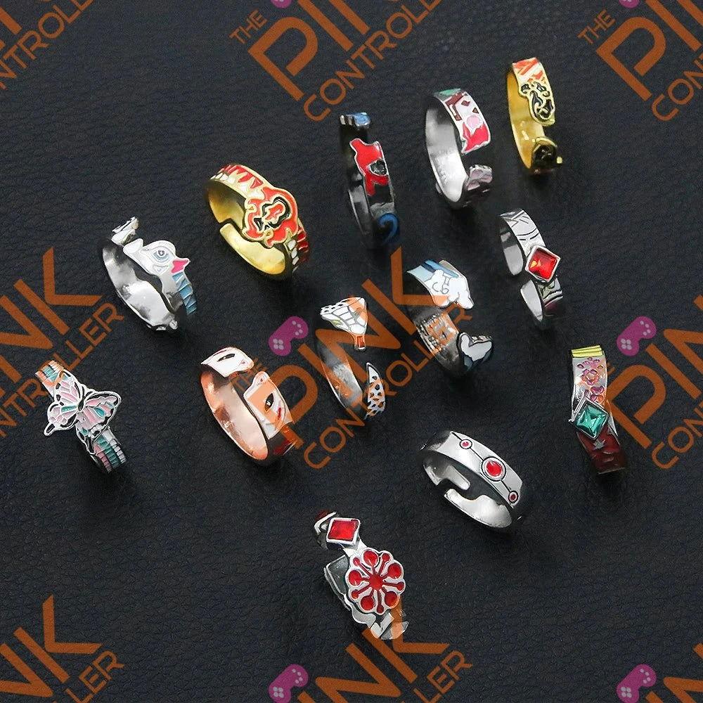 Demon Slayer Rings - The Pink Controller 