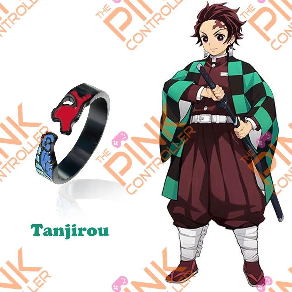 Demon Slayer Rings - The Pink Controller 