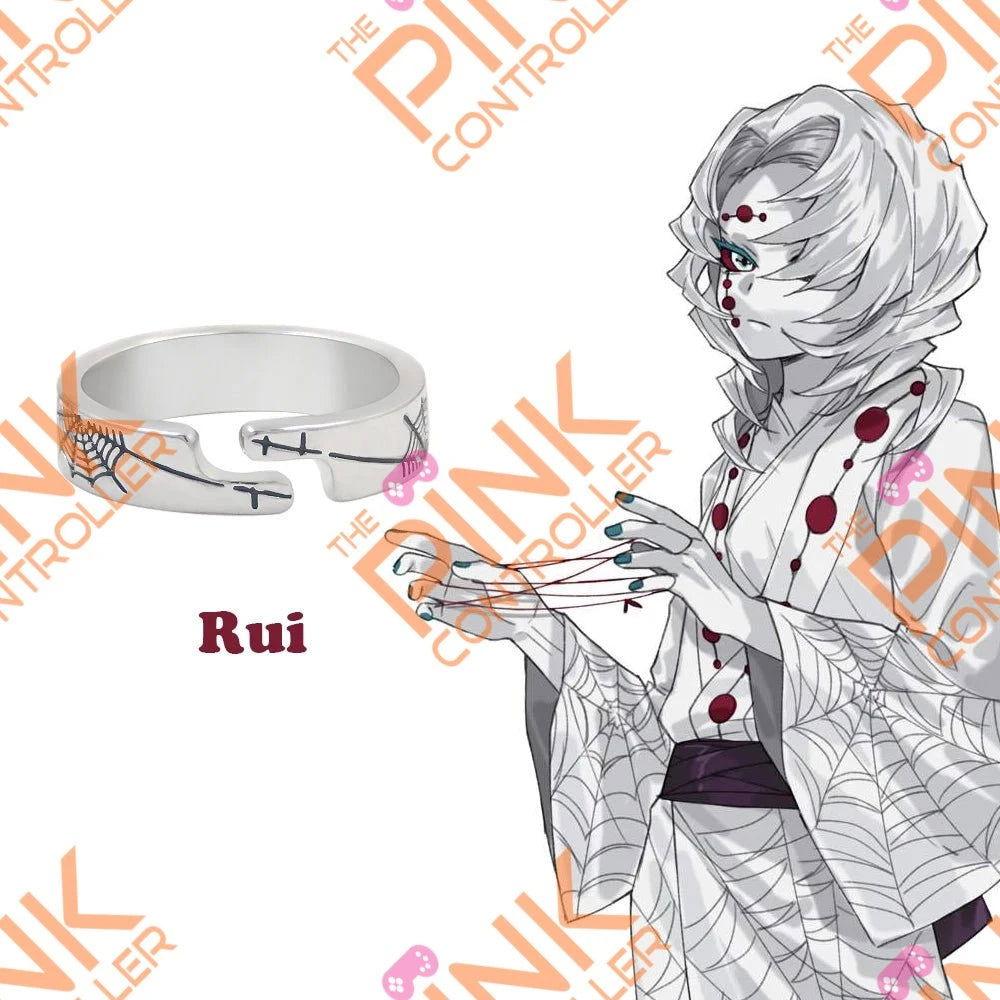 Demon Slayer Rings - The Pink Controller 