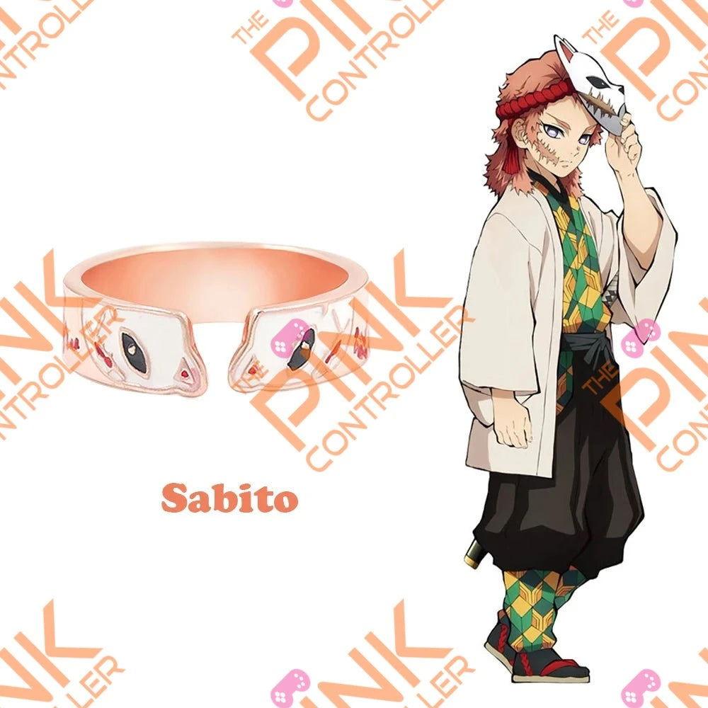 Demon Slayer Rings - The Pink Controller 