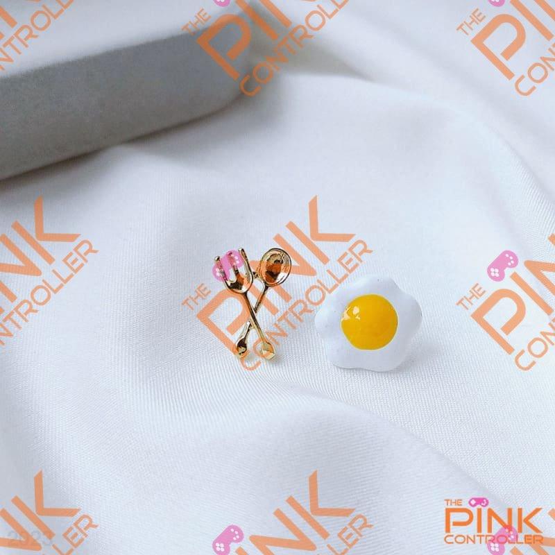 Eggy Earrings - The Pink Controller 