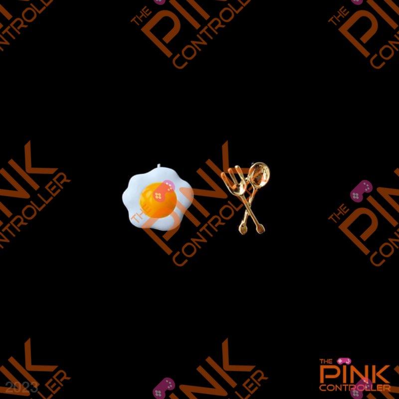 Eggy Earrings - The Pink Controller 