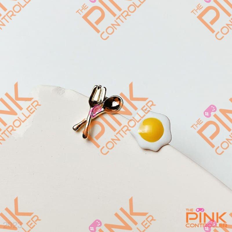 Eggy Earrings - The Pink Controller 