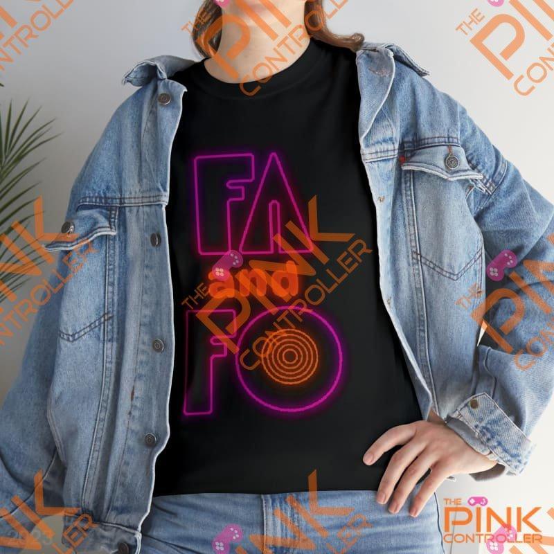 FA and FO Cotton Tee - The Pink Controller 