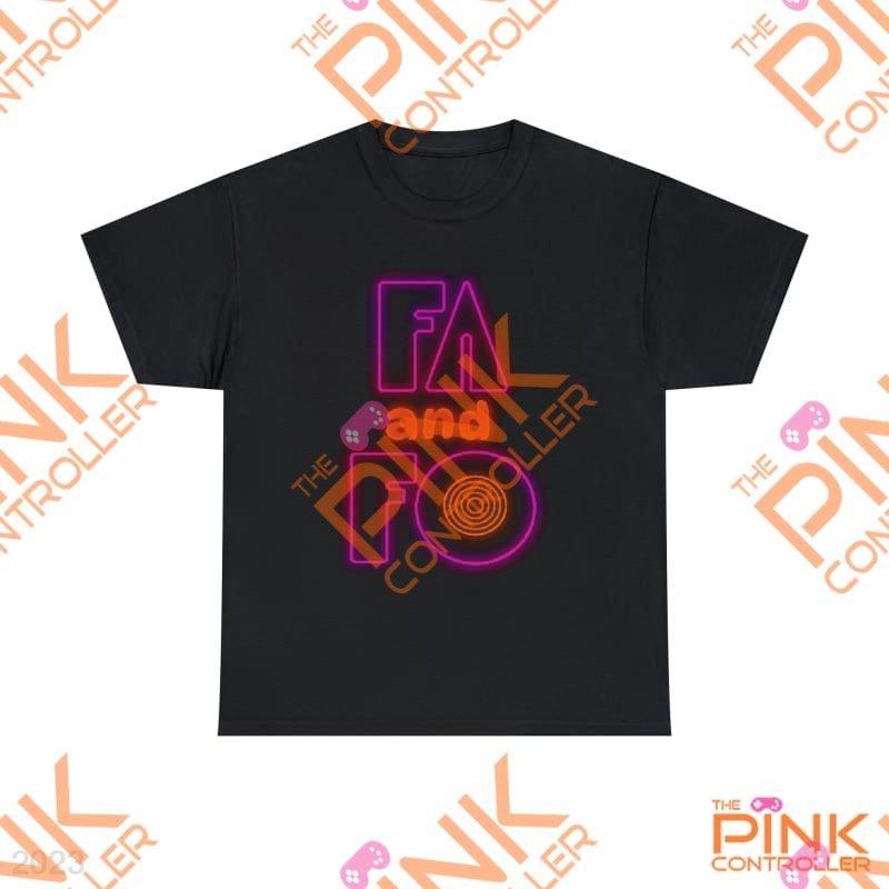 FA and FO Cotton Tee - The Pink Controller 