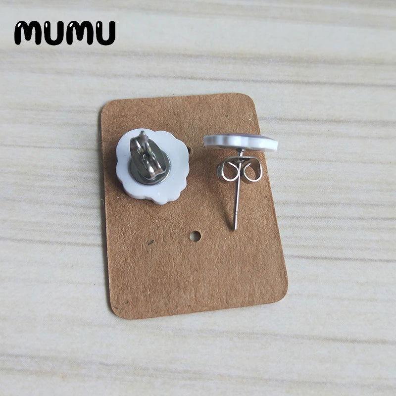 Fall Spice Dessert Acrylic Stud Earrings by Mumu - The Pink Controller 