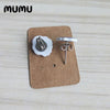 Fall Spice Dessert Acrylic Stud Earrings by Mumu - The Pink Controller 