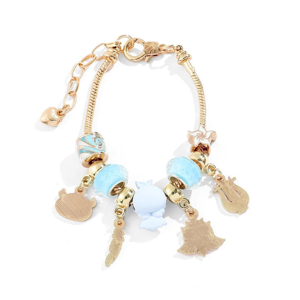 Genshin Impact DIY Charm Bracelet - The Pink Controller 