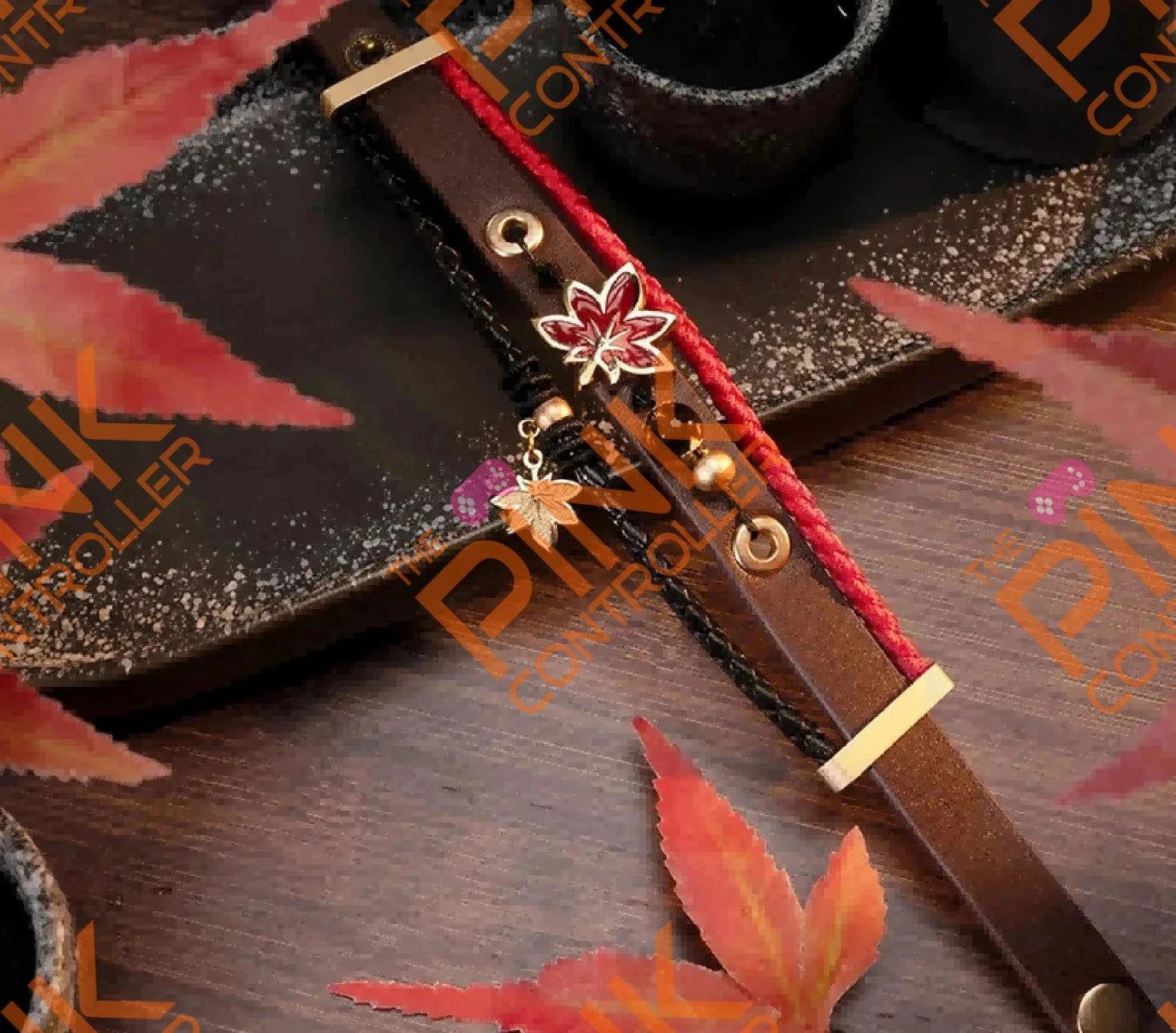 Genshin Impact Kazuha Adjustable Bracelet - The Pink Controller 