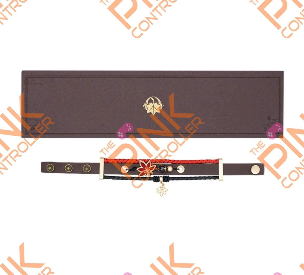Genshin Impact Kazuha Adjustable Bracelet - The Pink Controller 
