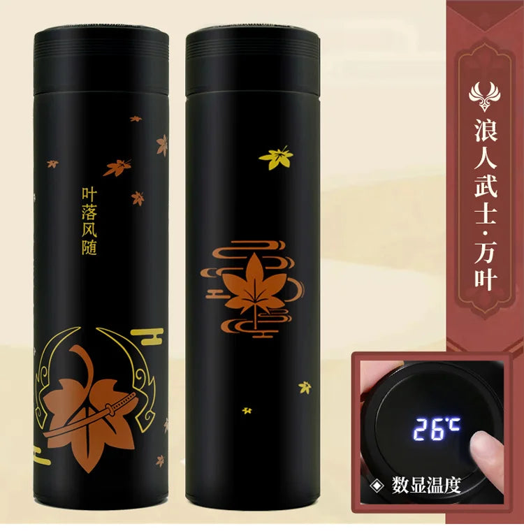 Genshin Impact LED Digital Water Bottle-13