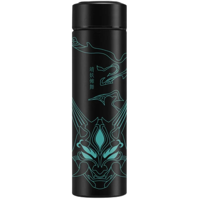 Genshin Impact LED Digital Water Bottle-4