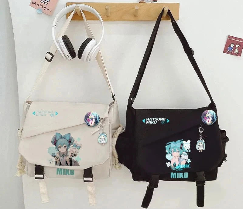 Hatsune Miku Messenger Bag/Back Pack - The Pink Controller 