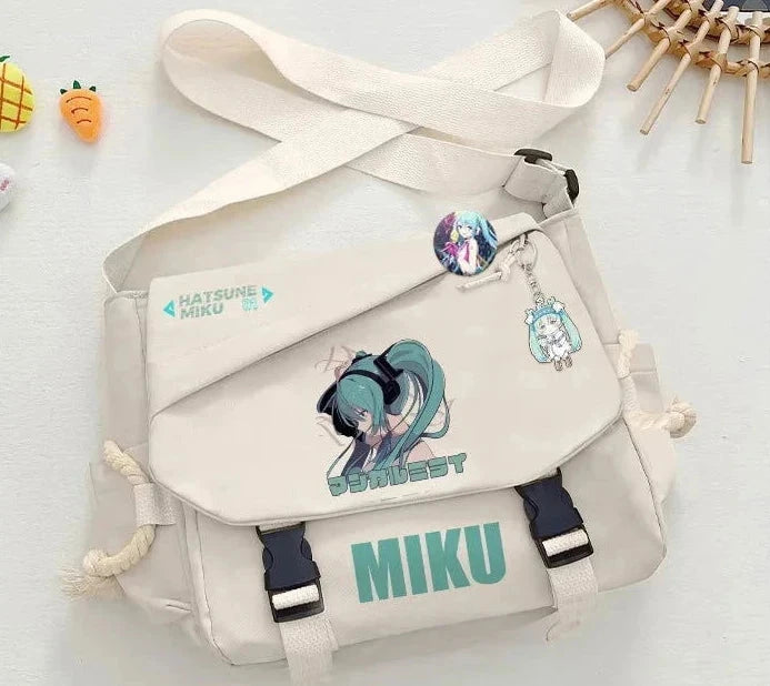 Hatsune Miku Messenger Bag/Back Pack - The Pink Controller 