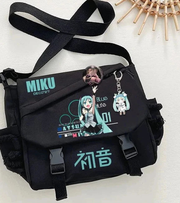 Hatsune Miku Messenger Bag/Back Pack - The Pink Controller 