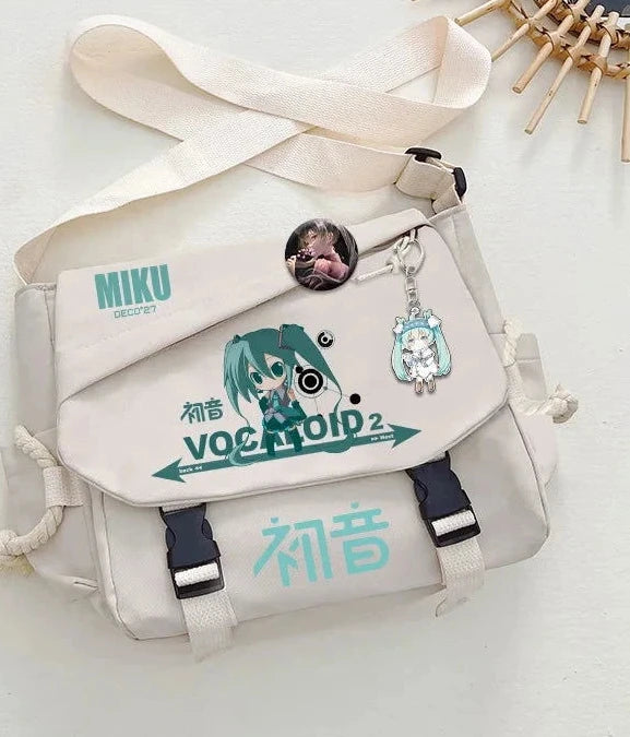Hatsune Miku Messenger Bag/Back Pack - The Pink Controller 