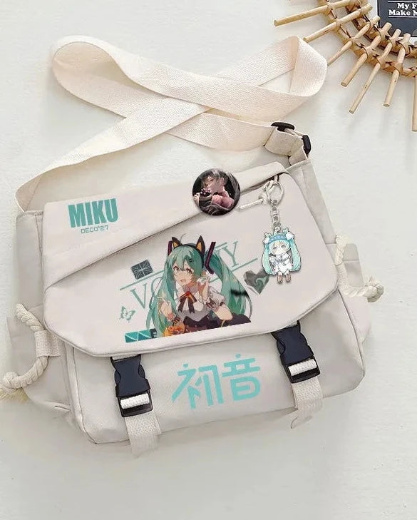Hatsune Miku Messenger Bag/Back Pack - The Pink Controller 