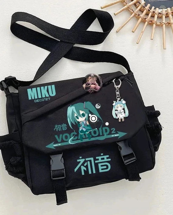 Hatsune Miku Messenger Bag/Back Pack - The Pink Controller 