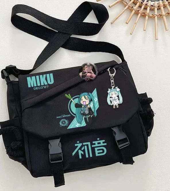 Hatsune Miku Messenger Bag/Back Pack - The Pink Controller 