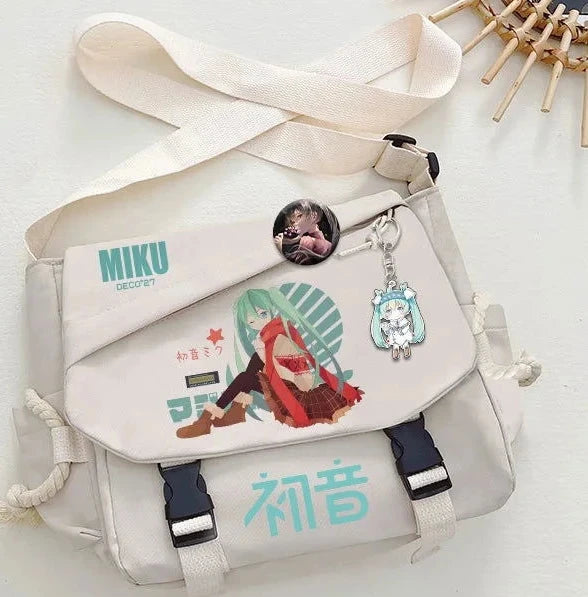 Hatsune Miku Messenger Bag/Back Pack - The Pink Controller 