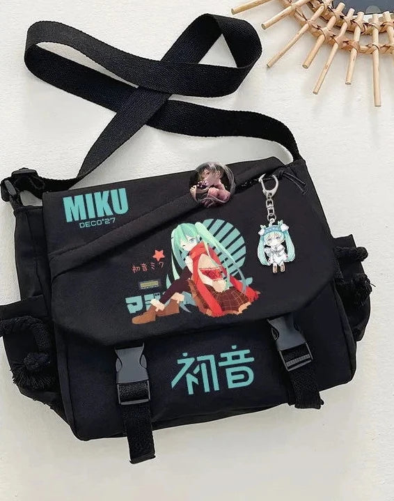 Hatsune Miku Messenger Bag/Back Pack - The Pink Controller 