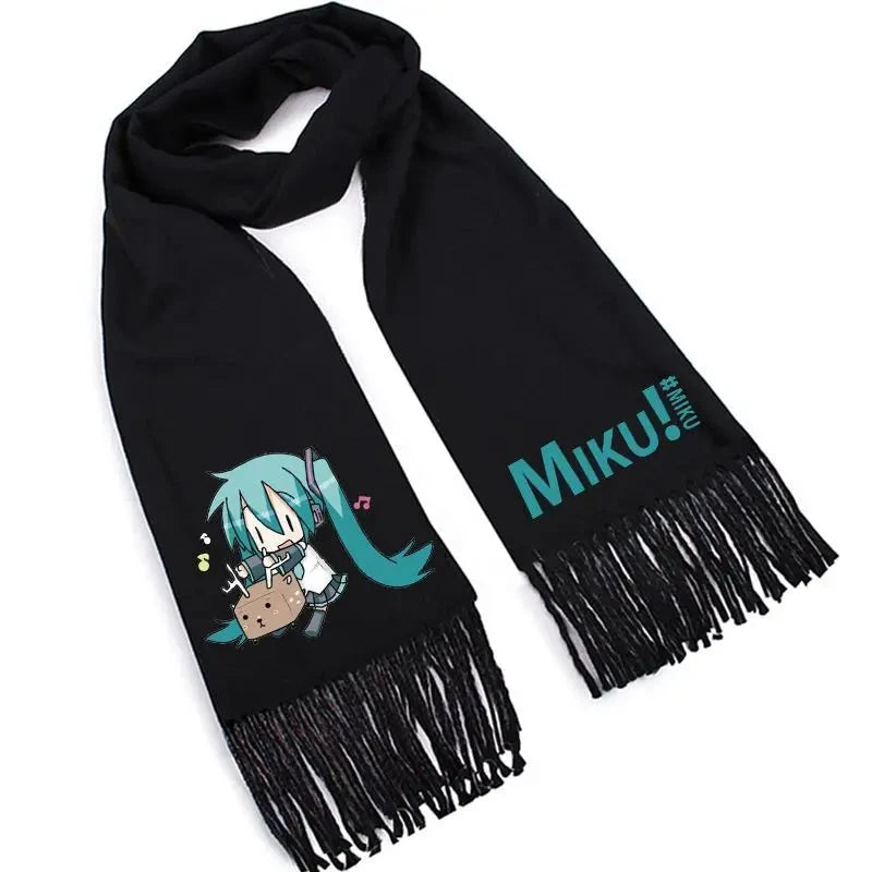Hatsune Miku Print Scarf - The Pink Controller 