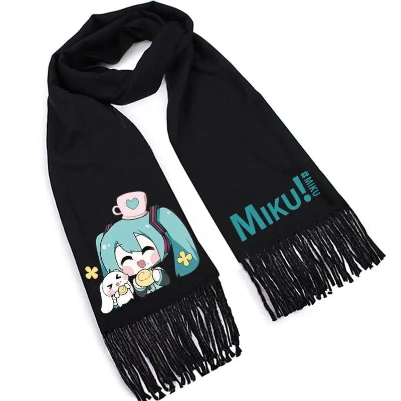 Hatsune Miku Print Scarf - The Pink Controller 