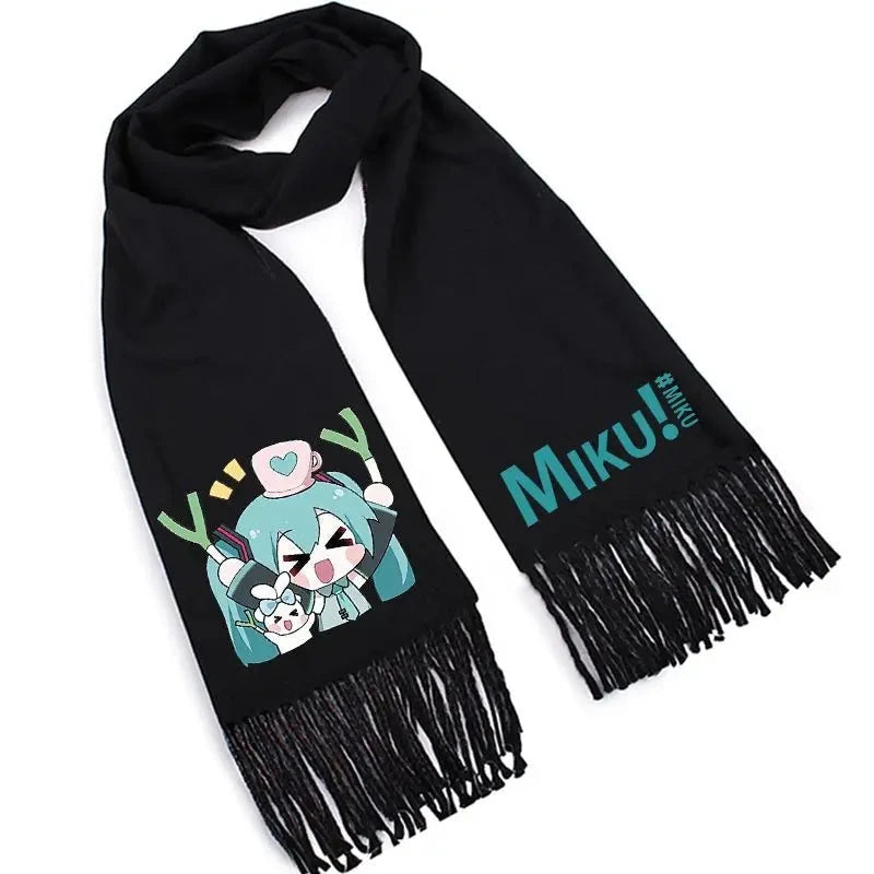 Hatsune Miku Print Scarf - The Pink Controller 