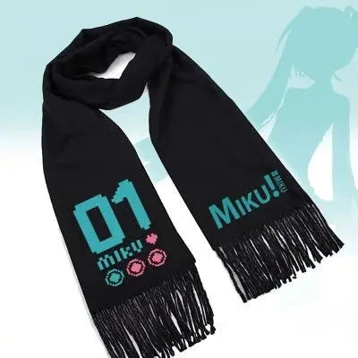 Hatsune Miku Print Scarf - The Pink Controller 