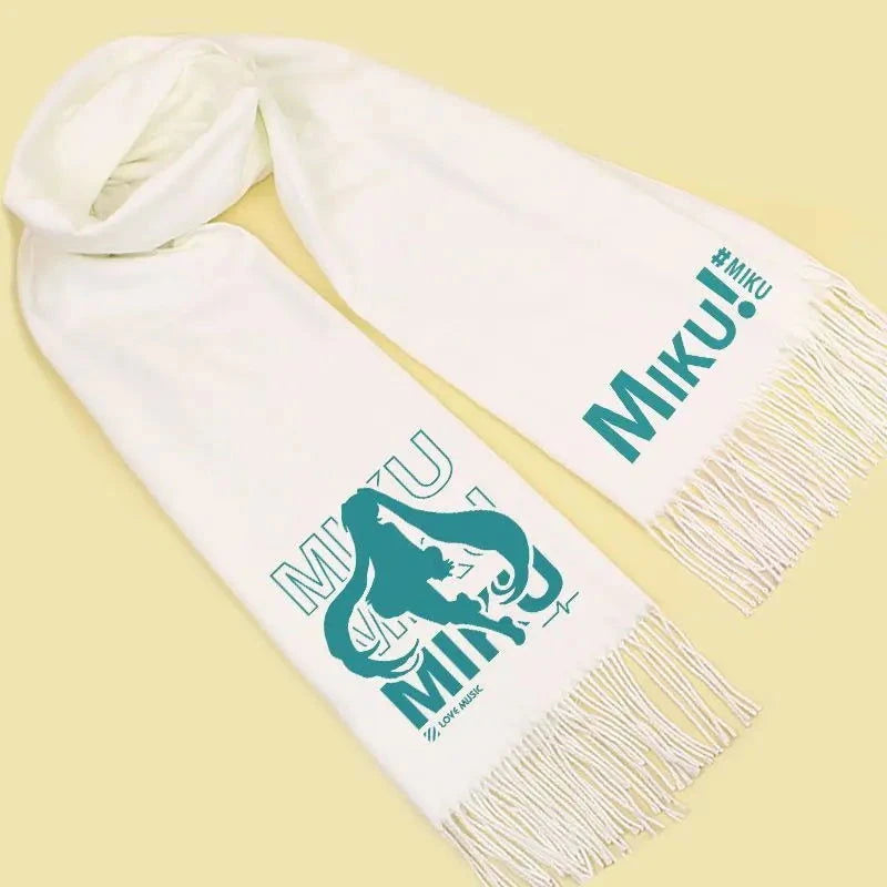 Hatsune Miku Print Scarf - The Pink Controller 
