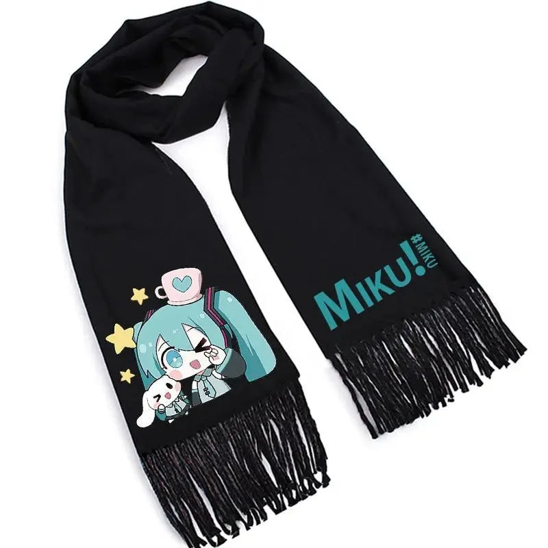 Hatsune Miku Print Scarf - The Pink Controller 
