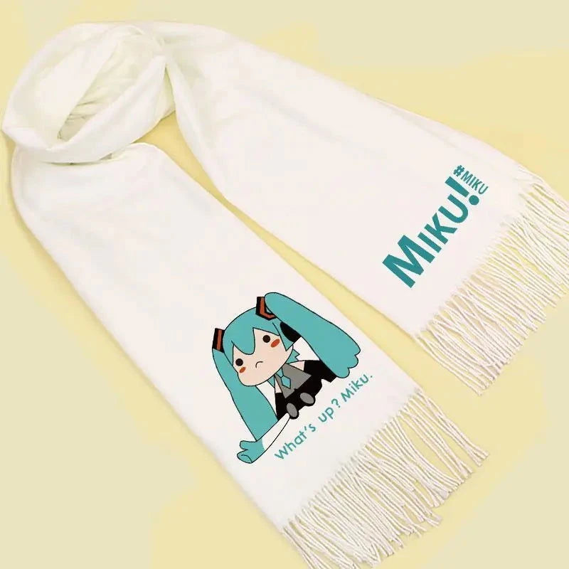 Hatsune Miku Print Scarf - The Pink Controller 