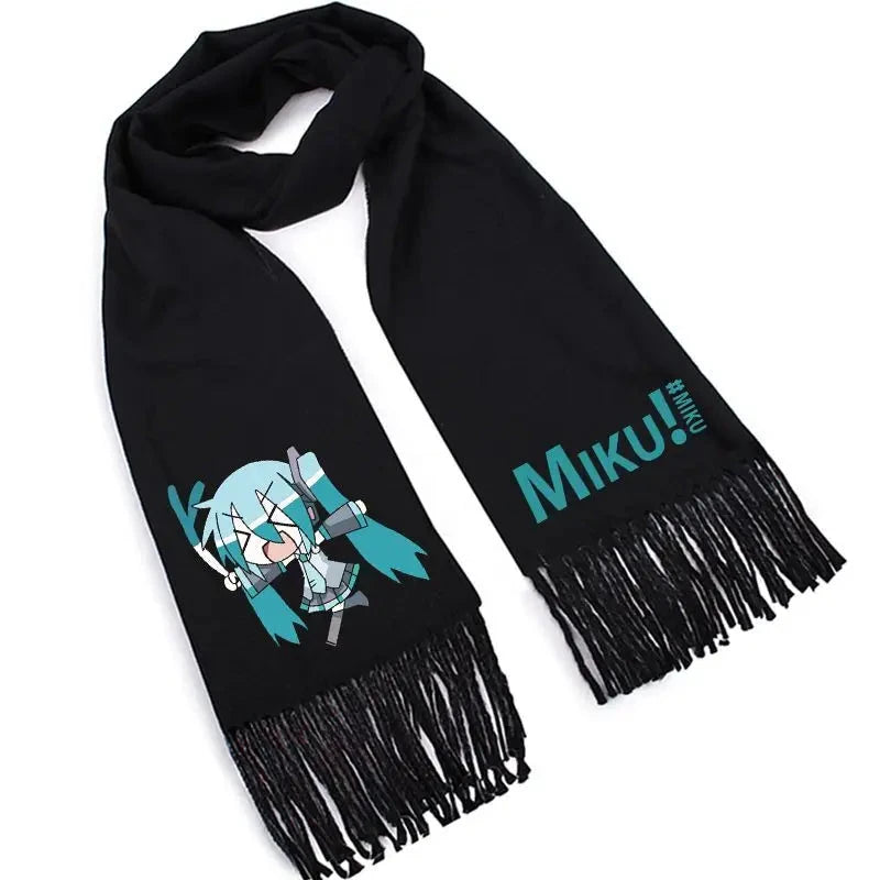 Hatsune Miku Print Scarf - The Pink Controller 