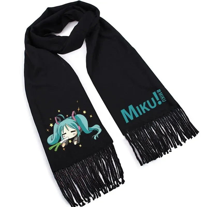 Hatsune Miku Print Scarf - The Pink Controller 