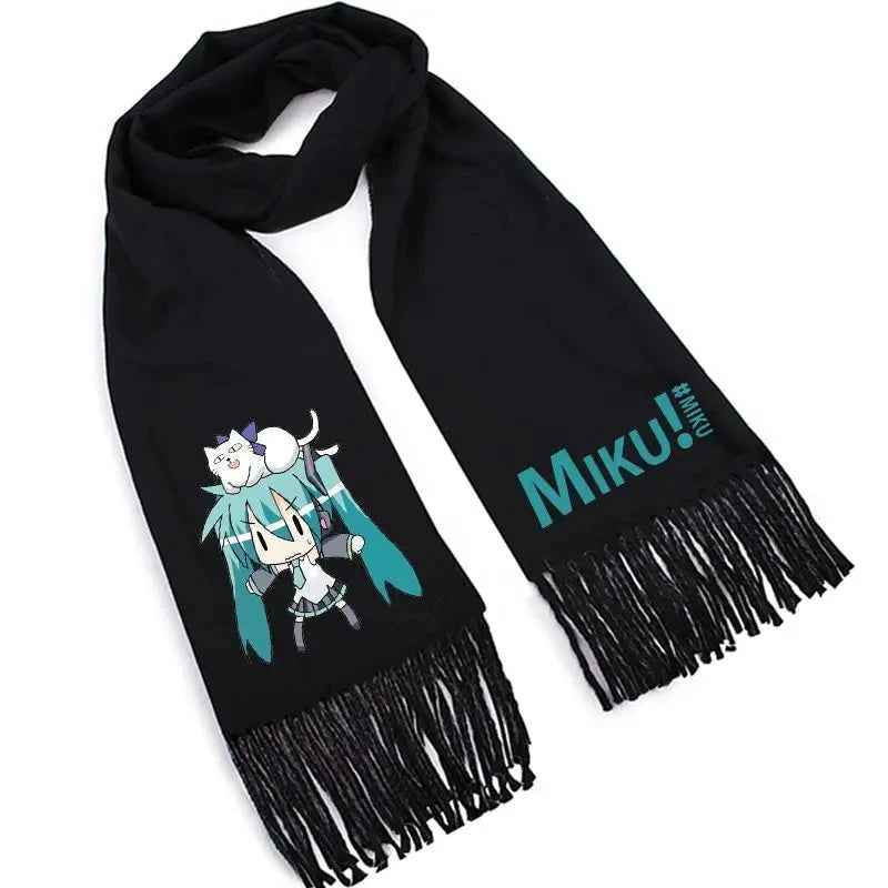 Hatsune Miku Print Scarf - The Pink Controller 