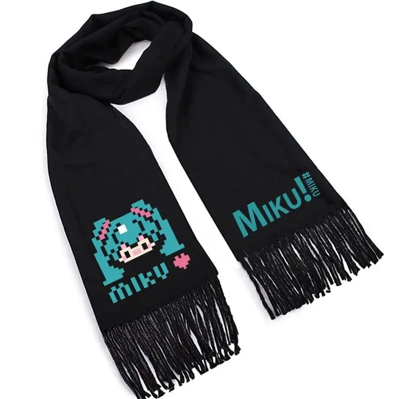Hatsune Miku Print Scarf - The Pink Controller 