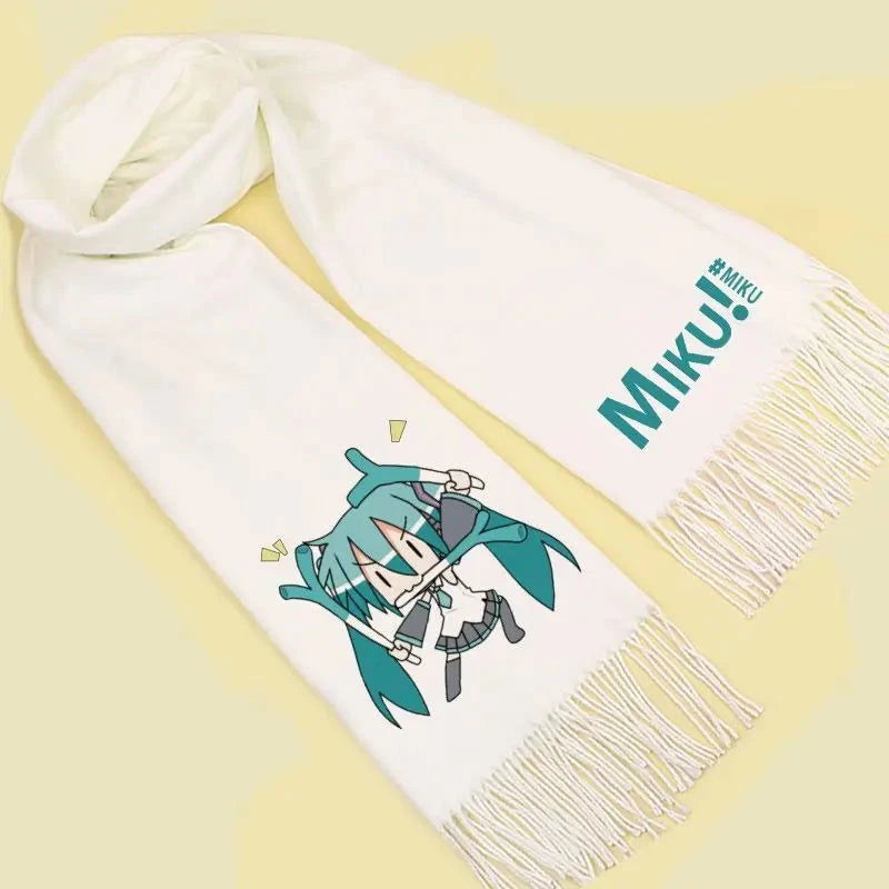 Hatsune Miku Print Scarf - The Pink Controller 