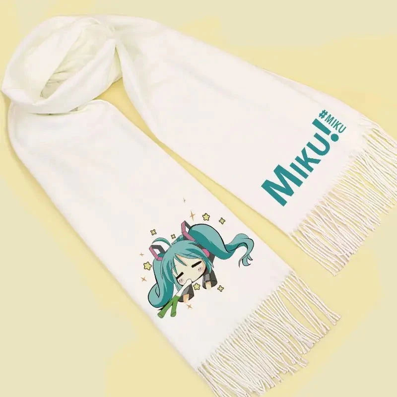 Hatsune Miku Print Scarf - The Pink Controller 