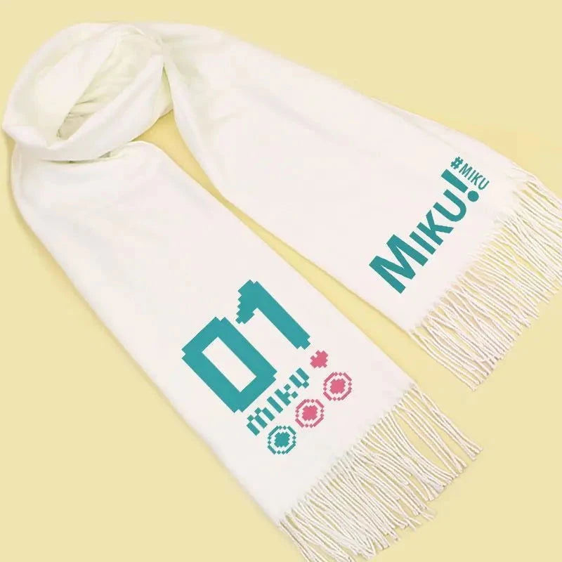 Hatsune Miku Print Scarf - The Pink Controller 