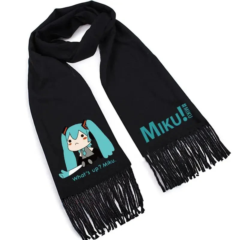 Hatsune Miku Print Scarf - The Pink Controller 